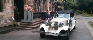 Wedding car at the Hospitium